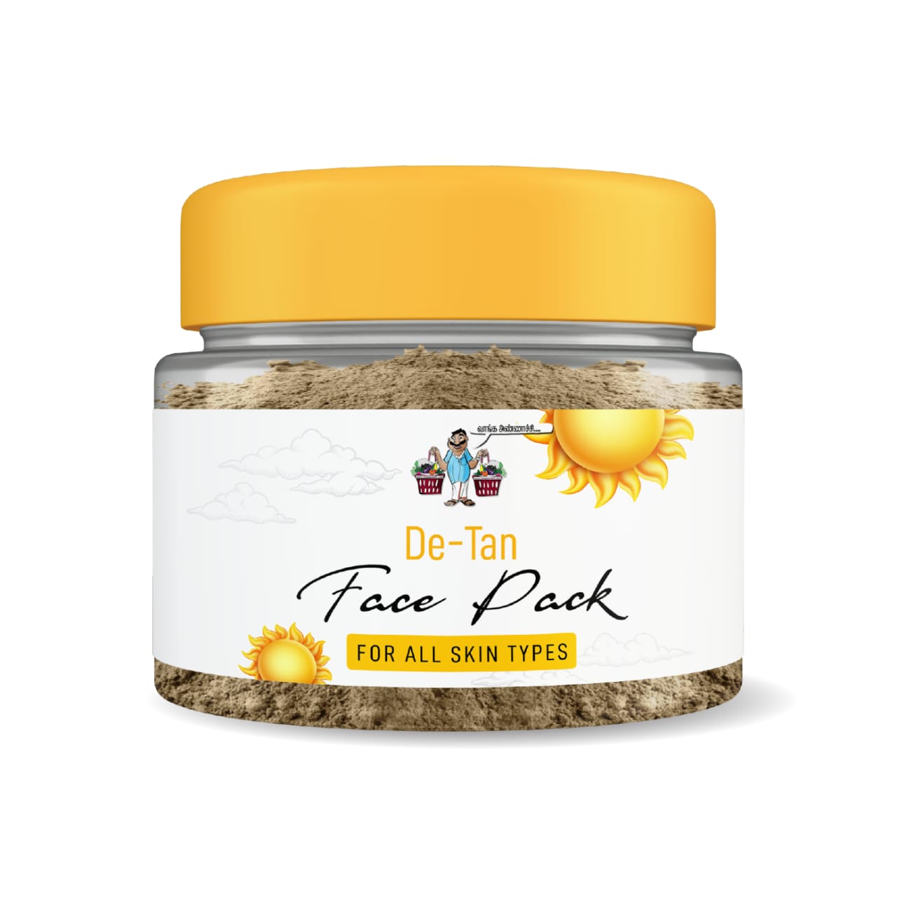Detan face pack