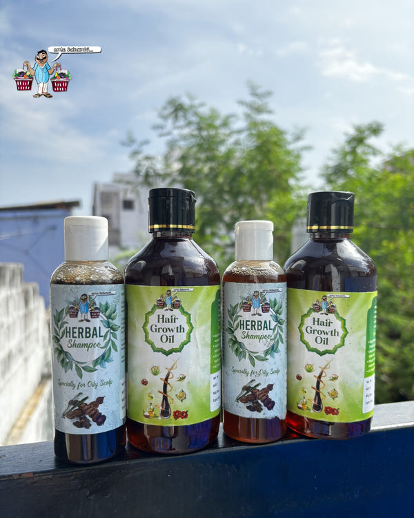 36 Herbs Hair growth oil herbal shampoo combo 2