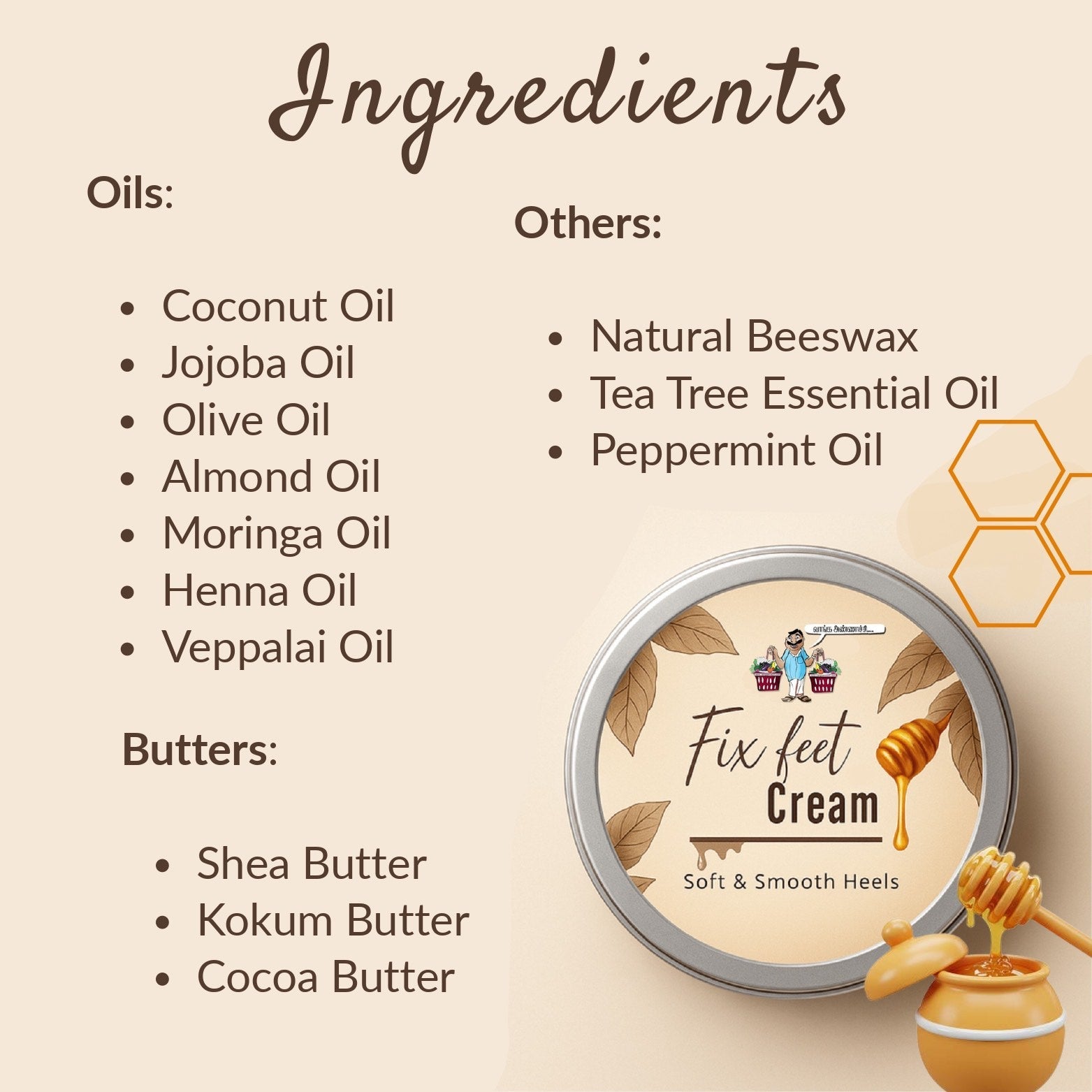 Feet fix cream