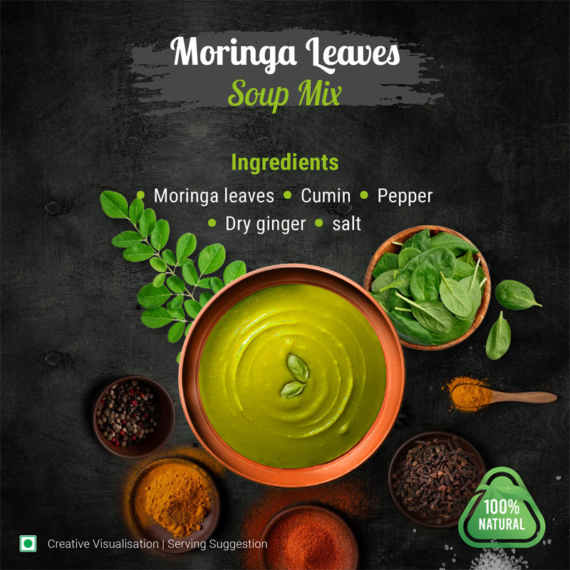Moringa Leaves Soup Mix - 100gm