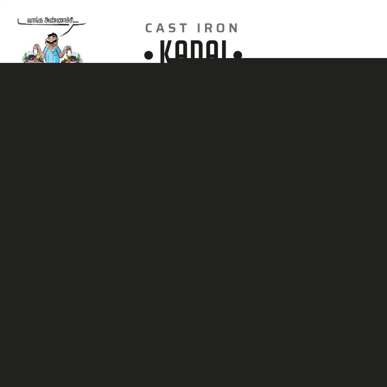 Premium Toxin-Free Cast Iron Products - Kadai