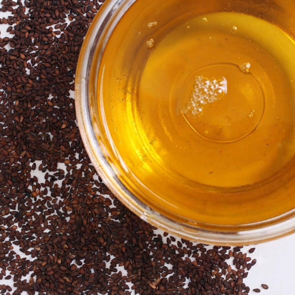 மரச்செக்கு நல்லெண்ணெய் | Wood Pressed Sesame Oil – Vanga Annachi