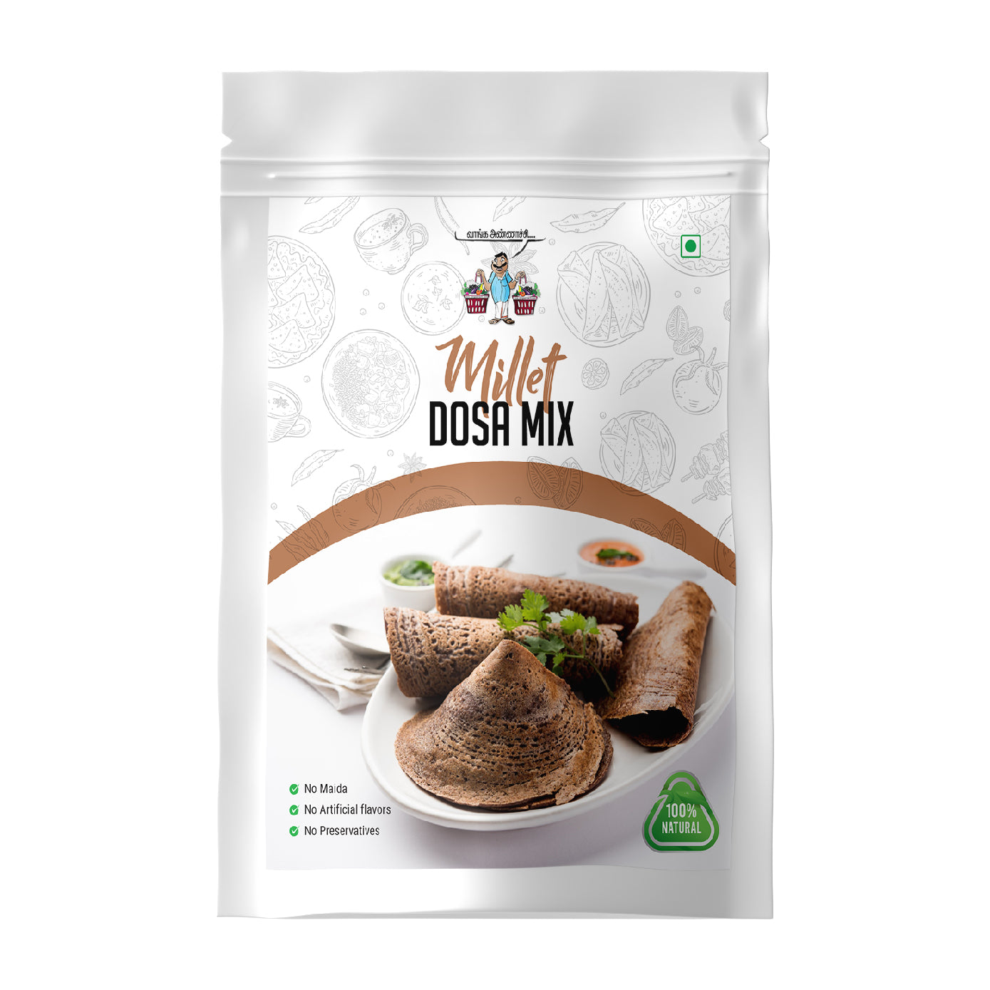 Millet Dosa Mix - Instant Cooking