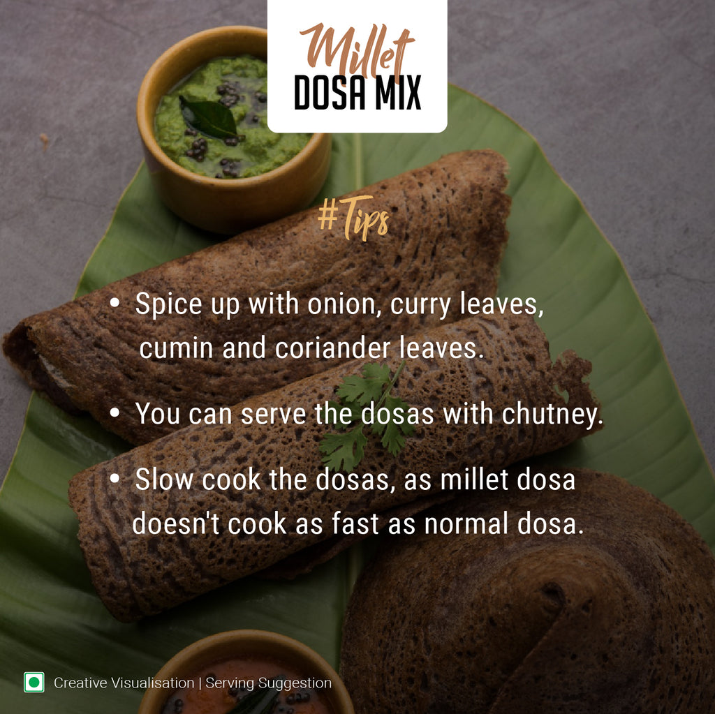 Millet Dosa Mix - Instant Cooking