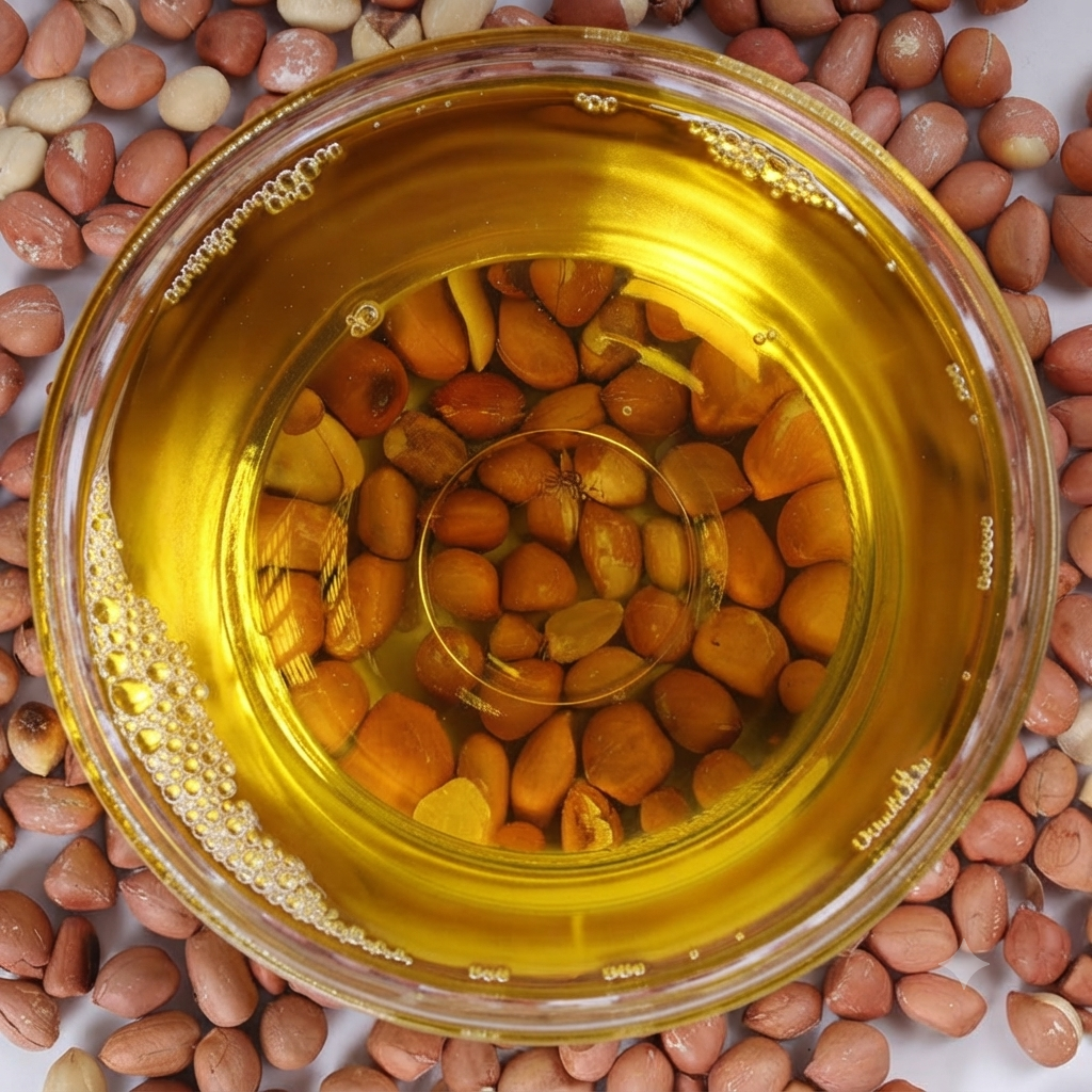 மரச்செக்கு கடலை எண்ணெய் | Wood Pressed Groundnut Oil – Vanga Annachi