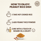Peanut Rice Powder ( வேர்க்கடலை சாத பொடி ) 250G