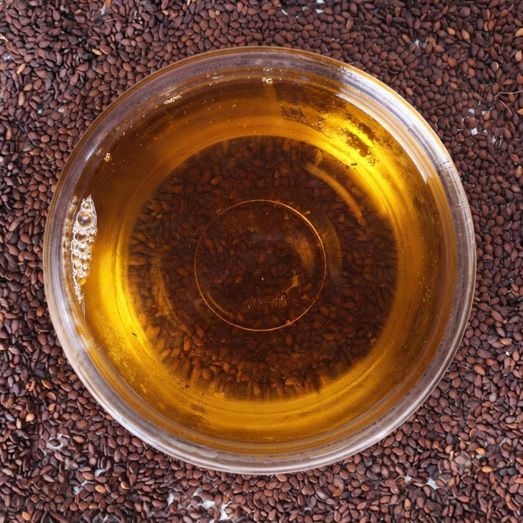 மரச்செக்கு நல்லெண்ணெய் | Wood Pressed Sesame Oil – Vanga Annachi