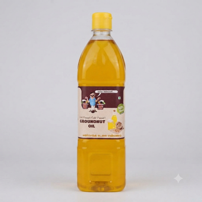 மரச்செக்கு கடலை எண்ணெய் / Wood Pressed Groundnut oil