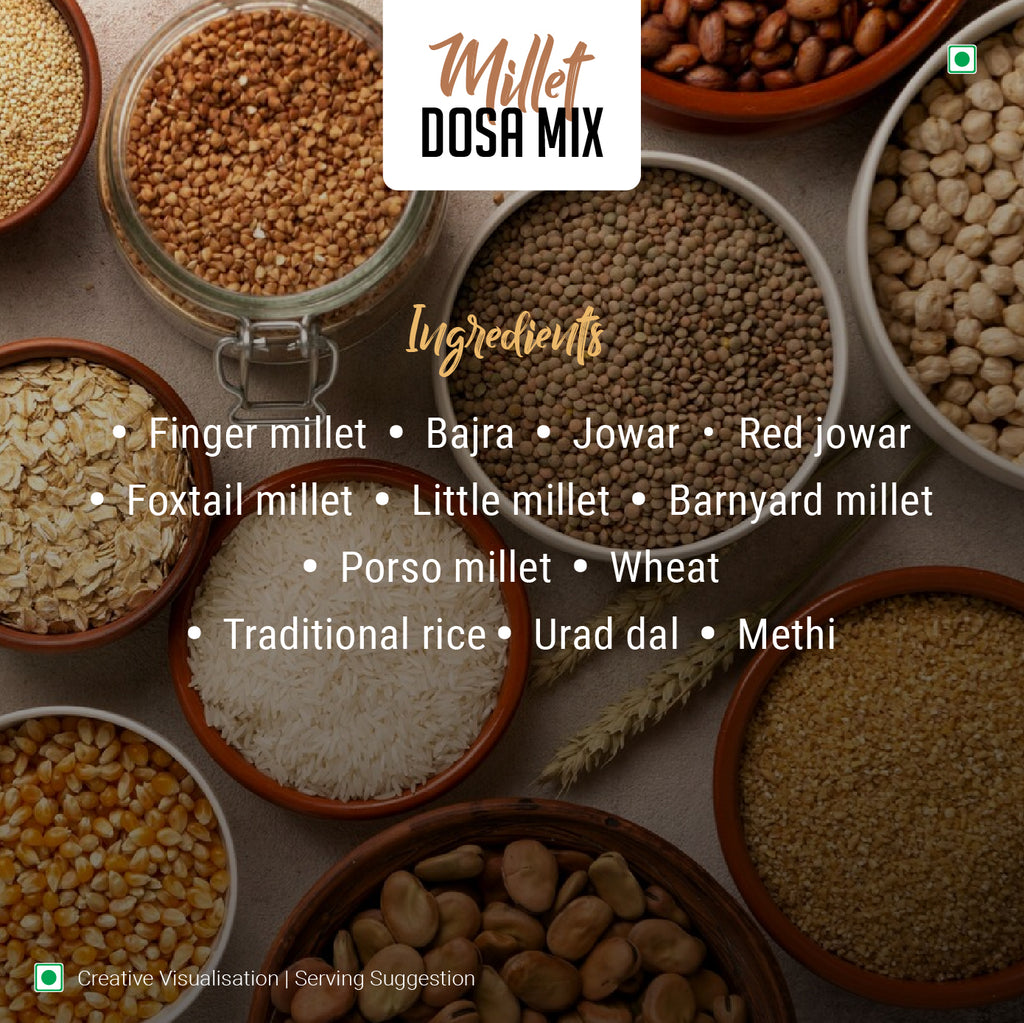 Millet Dosa Mix - Instant Cooking