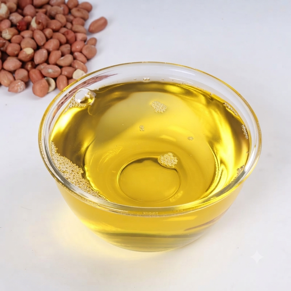 மரச்செக்கு கடலை எண்ணெய் | Wood Pressed Groundnut Oil – Vanga Annachi