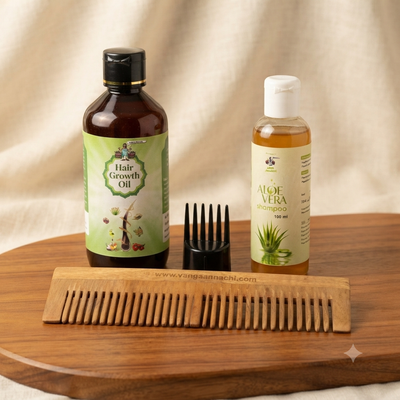 Best Hair Growth Oil- Aloevera Shampoo Combo 1