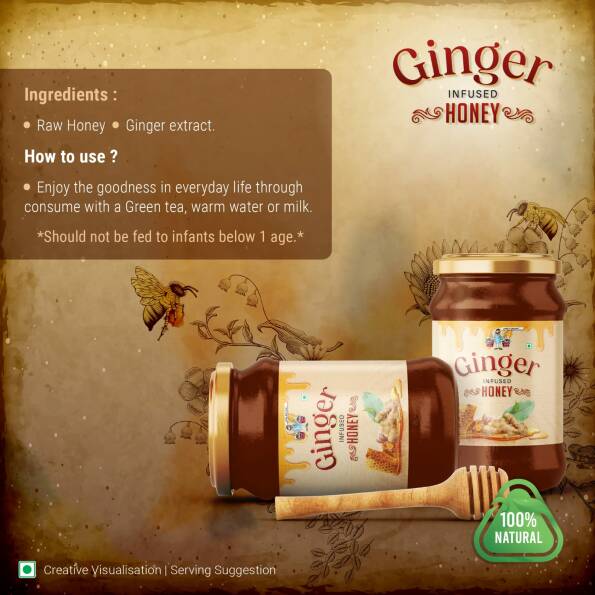 Ginger Infused Honey