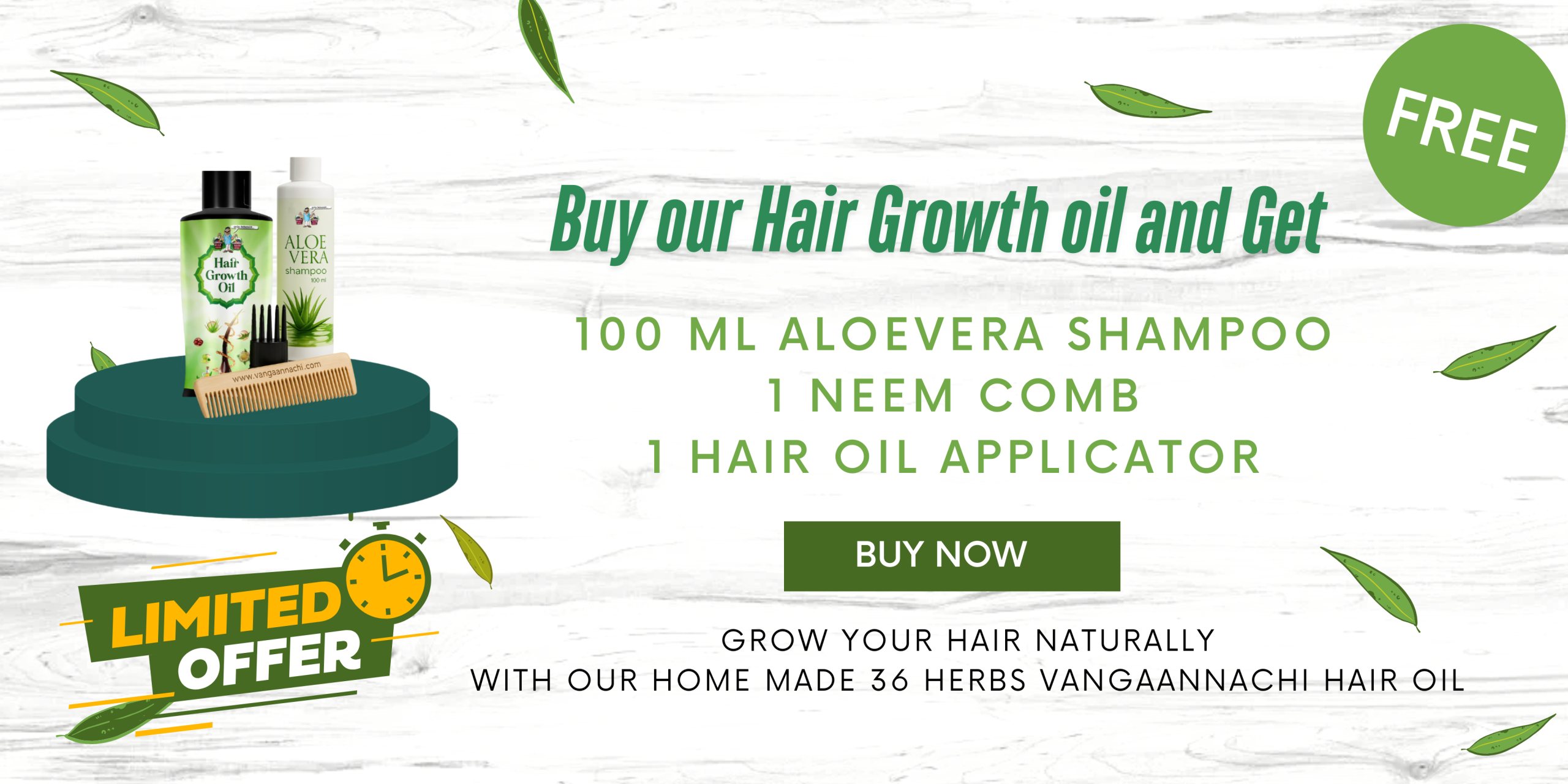 vangaannachi hair growth oil